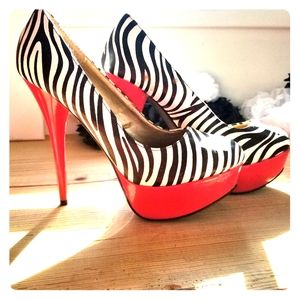 Zebra Heels